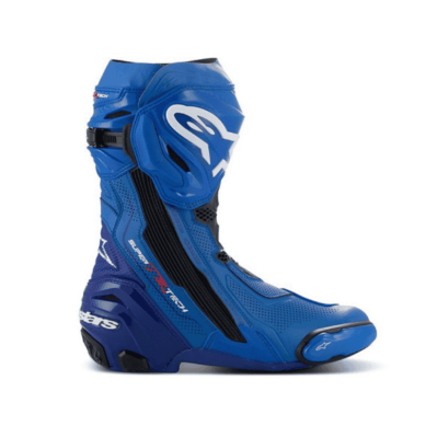 BOTAS DE MOTO ALPINESTARS SUPERTECH R VENTILADAS AZUL / NEGRO