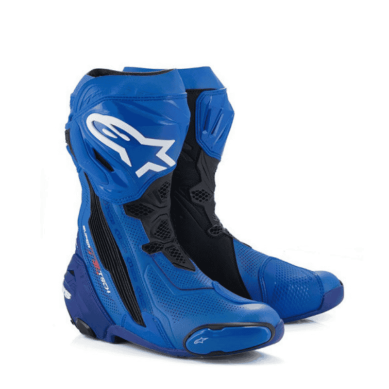 BOTAS DE MOTO ALPINESTARS SUPERTECH R VENTILADAS AZUL / NEGRO