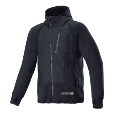 CHAQUETA ALPINESTARS PRIMALOFT MO.ST.EQ HYBRID HOODED NEGRA