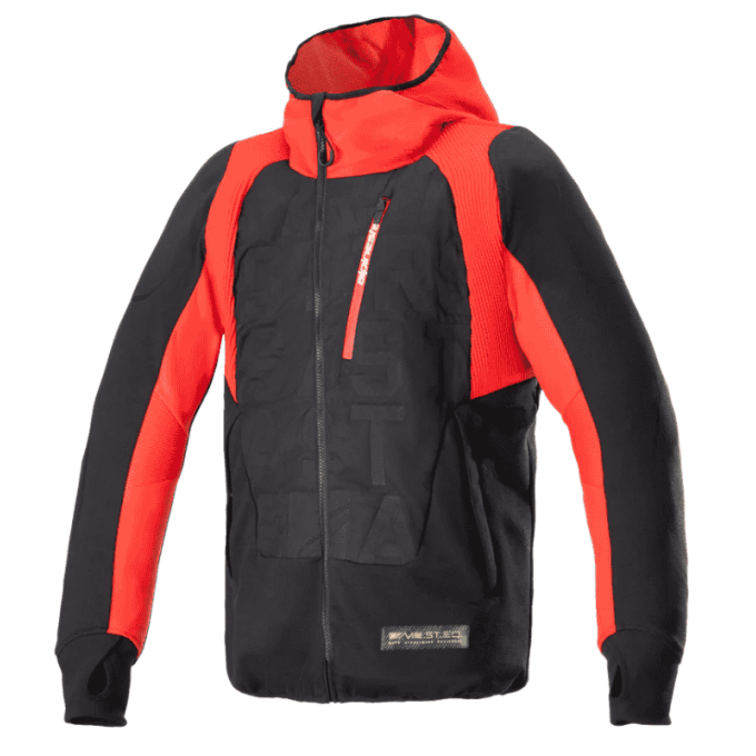 CHAQUETA ALPINESTARS PRIMALOFT MO.ST.EQ HYBRID HOODED ROJA