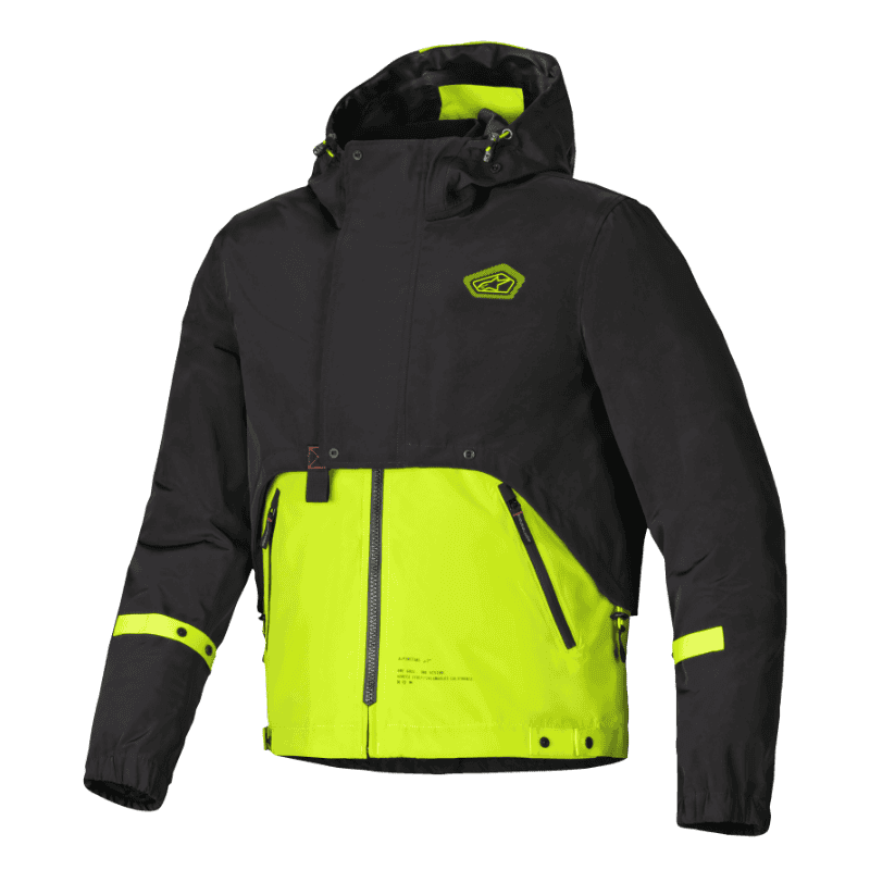 CHAQUETA ALPINESTARS MOONTANT WP PARKA AMARILLO / NEGRO