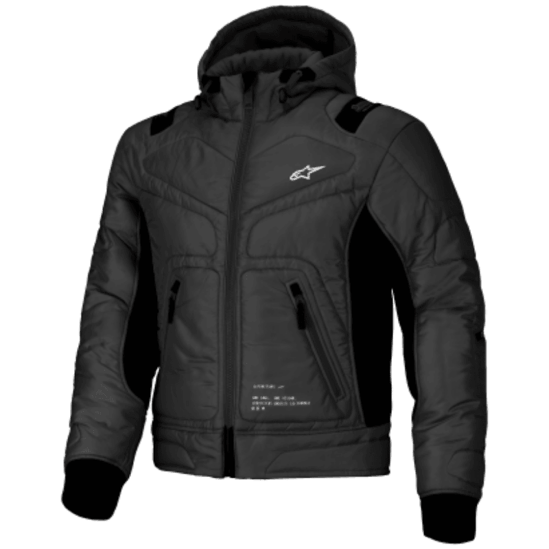 CHAQUETA ALPINESTARS MOHOBBS WP NEGRO / NARANJA FLUOR