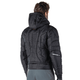 CHAQUETA ALPINESTARS MOHOBBS WP NEGRO / NARANJA FLUOR