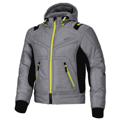 CHAQUETA ALPINESTARS MOHOBBS WP NEGRO / NARANJA FLUOR