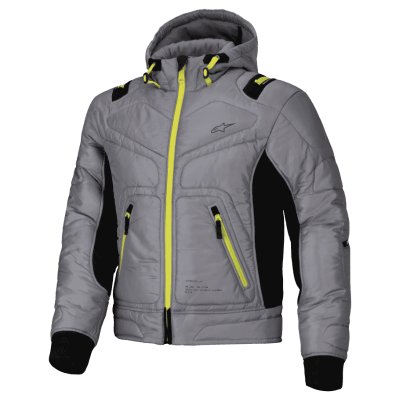 CHAQUETA ALPINESTARS MOHOBBS WP NEGRO / NARANJA FLUOR