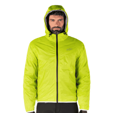 CHAQUETA ALPINESTARS MOHOBBS WP NEGRO / NARANJA FLUOR