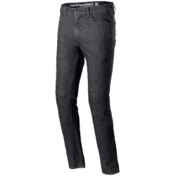 PANTALÓN VAQUERO ALPINESTARS CERIUM TECH STRETCH RIDING DENIM NEGRO WASHED