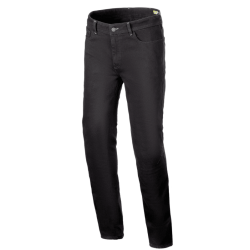 PANTALÓN VAQUERO ALPINESTARS CULT-8 ACLARADO NEGRO