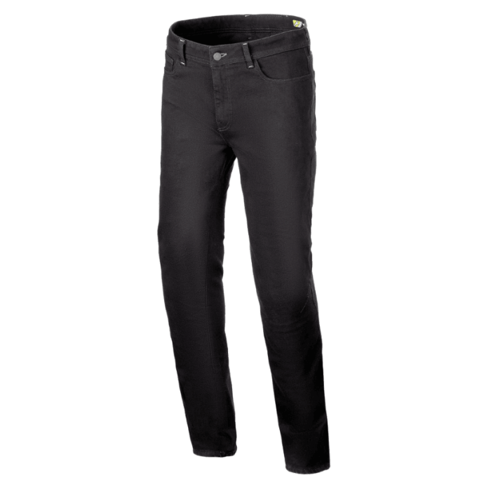 PANTALÓN VAQUERO ALPINESTARS CULT-8 ACLARADO NEGRO
