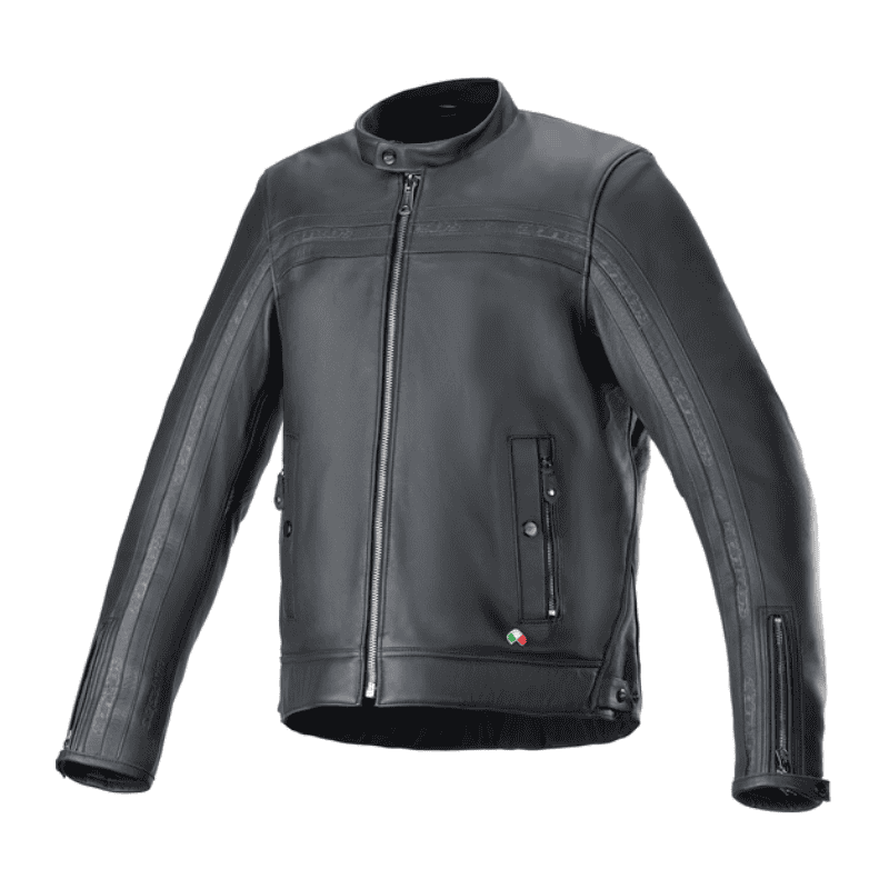 CHAQUETA DE PIELALPINESTAR DYNO NEGRO
