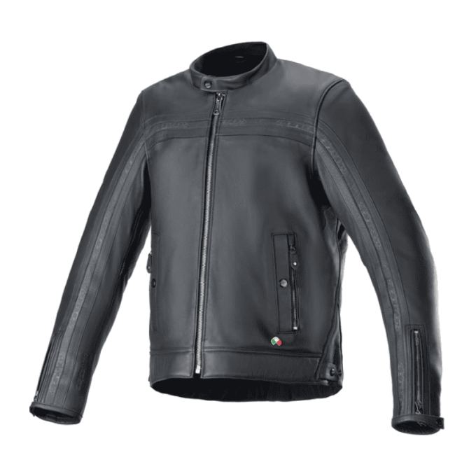 CHAQUETA DE PIELALPINESTAR DYNO NEGRO