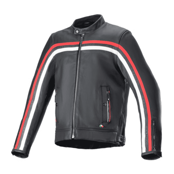 CHAQUETA DE PIELALPINESTAR DYNO ROJO
