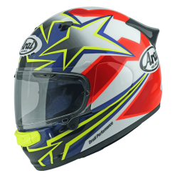 CASCO INTEGRAL ARAI QUANTIC STAR & STRIPES - ROJO