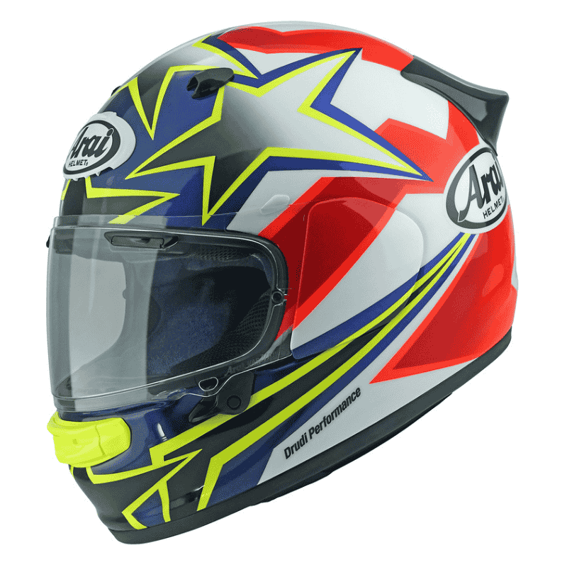 CASCO INTEGRAL ARAI QUANTIC STAR & STRIPES - ROJO