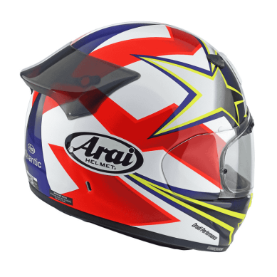 CASCO INTEGRAL ARAI QUANTIC STAR & STRIPES - ROJO