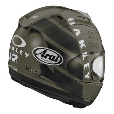 CASCO INTEGRAL ARAI RX-7V EVO MAVERICK OAKLEY