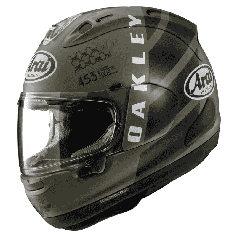 CASCO INTEGRAL ARAI RX-7V EVO MAVERICK OAKLEY