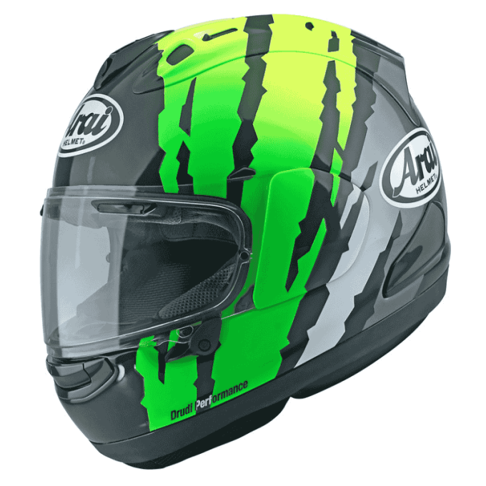 CASCO INTEGRAL ARAI RX-7V EVO Blade - amarillo