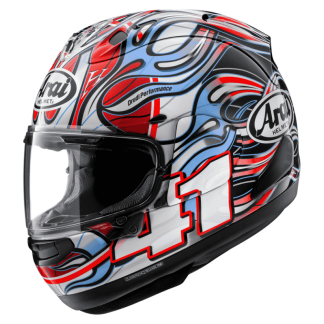 CASCO INTEGRAL ARAI RX-7V EVO Haga WSBK - Replica