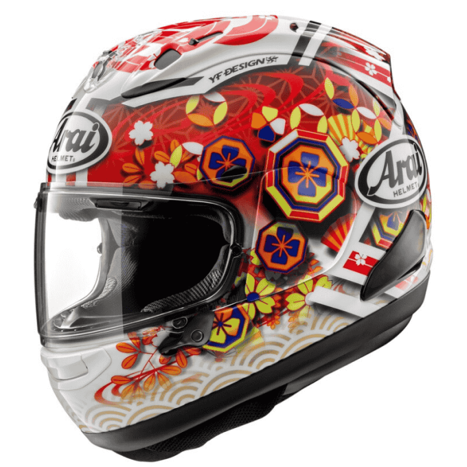 CASCO INTEGRAL ARAI RX-7V EVO Nakagami GP3 - Replica