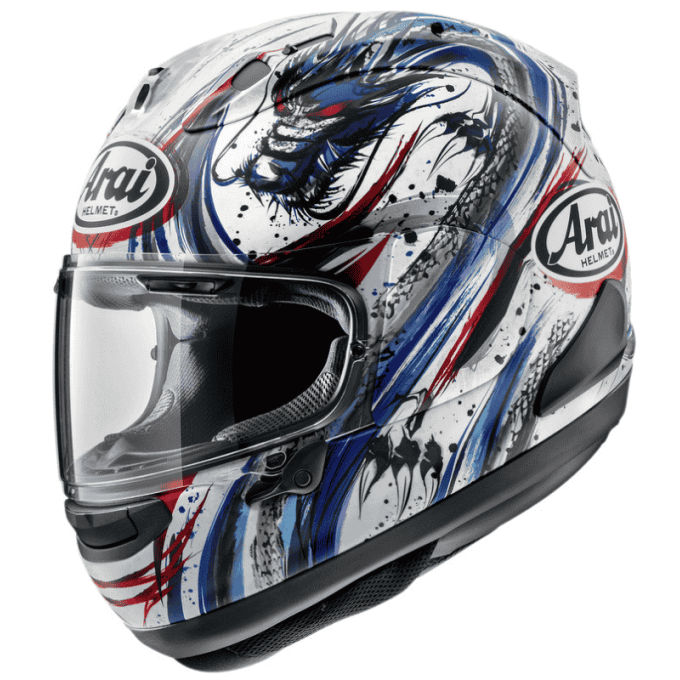 CASCO INTEGRAL ARAI RX-7V EVO KIYO TRICO - Replica
