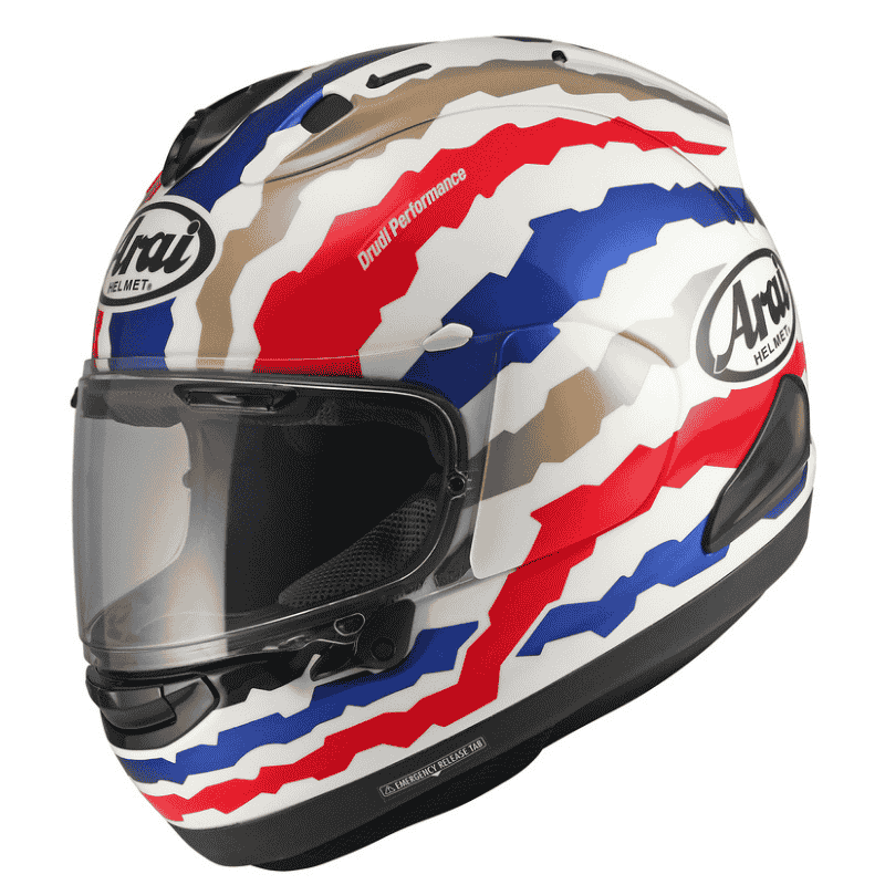 CASCO INTEGRAL ARAI RX-7V EVO Doohan Jubilee Rstyl - Replica