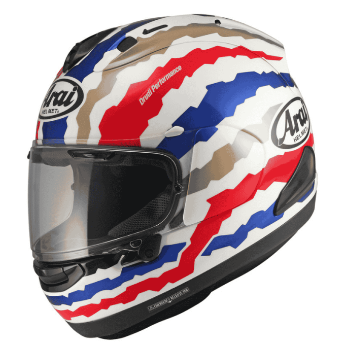 CASCO INTEGRAL ARAI RX-7V EVO Doohan Jubilee Rstyl - Replica