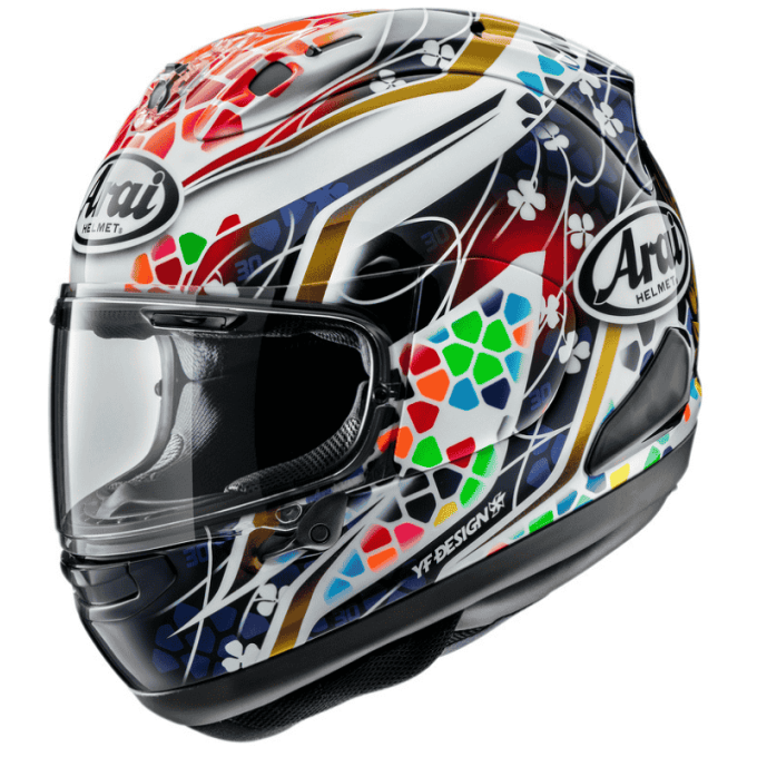 CASCO INTEGRAL ARAI RX-7V EVO Nakagami GP2