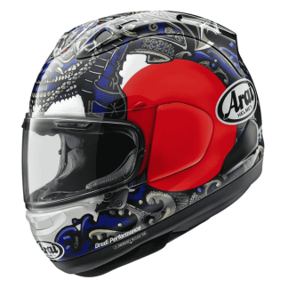 CASCO INTEGRAL ARAI RX-7V EVO SAMURAI - Multicolor