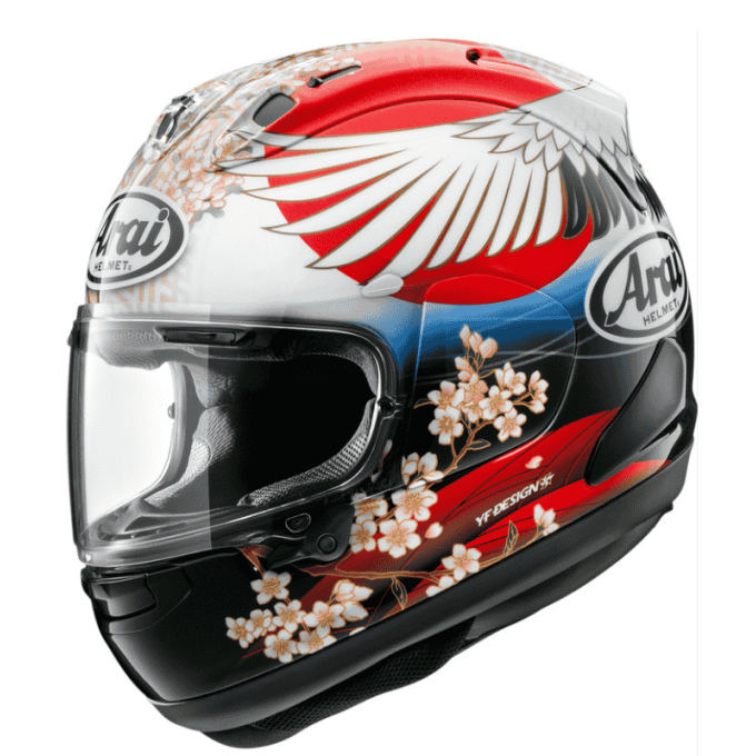 CASCO INTEGRAL ARAI RX-7V EVO Tsubasa - Replica