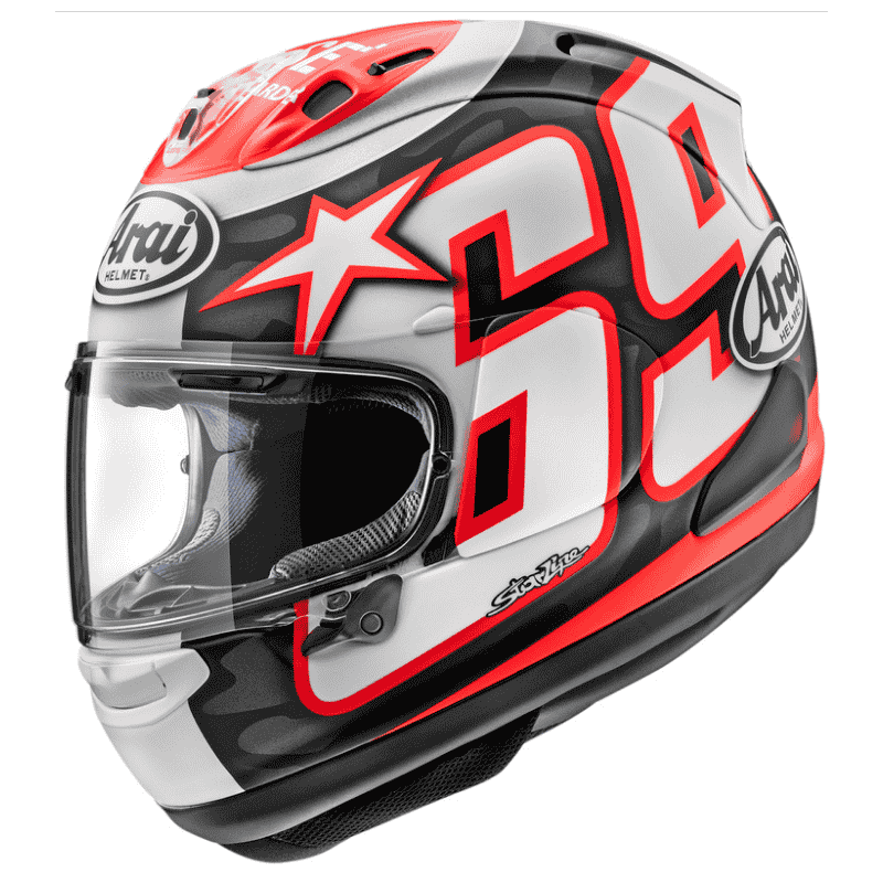 CASCO INTEGRAL ARAI RX-7V EVO Nicky Reset Replica