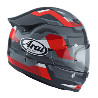 CASCO INTEGRAL ARAI QUANTIC Abstract - rojo