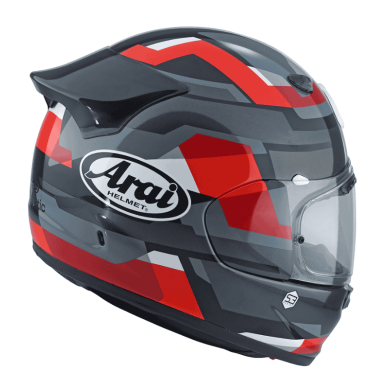 CASCO INTEGRAL ARAI QUANTIC Abstract - rojo