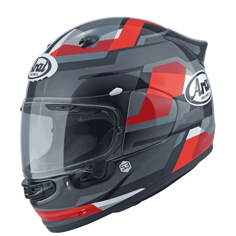 CASCO INTEGRAL ARAI QUANTIC Abstract - rojo