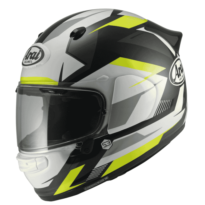 CASCO INTEGRAL ARAI QUANTIC Supra - amarillo