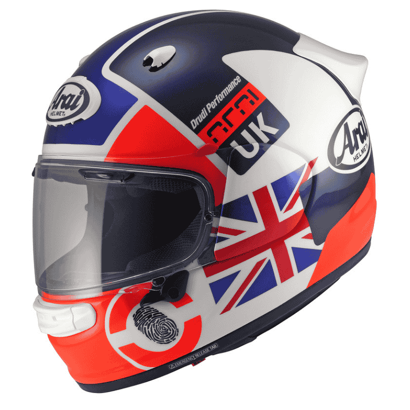 CASCO INTEGRAL ARAI QUANTIC Nation UK - multicolor