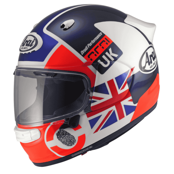 CASCO INTEGRAL ARAI QUANTIC Nation UK - multicolor