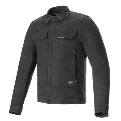 CHAQUETA DE CUERO ALPINESTARS GARAJE GRIS