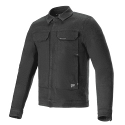 CHAQUETA DE CUERO ALPINESTARS GARAJE GRIS