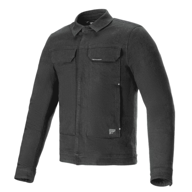CHAQUETA DE CUERO ALPINESTARS GARAJE GRIS