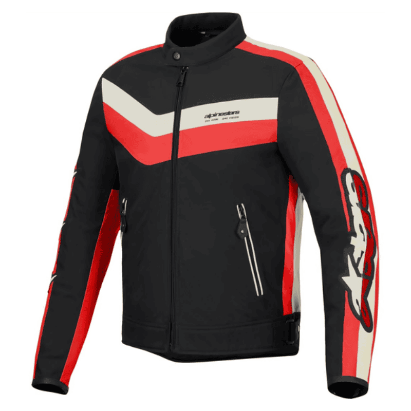 CHAQUETA DE CORDURA ALPINESTARS T-DYNO WR NEGRO - ROJO - BLANCO