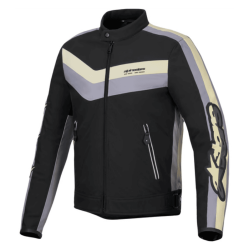 CHAQUETA DE CORDURA ALPINESTARS T-DYNO WR NEGRO - GRIS - BLANCO