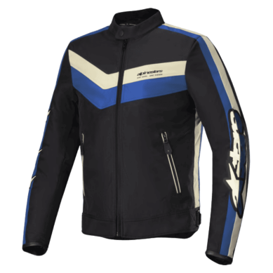 CHAQUETA DE CORDURA ALPINESTARS T-DYNO WR NEGRO - AZUL - BLANCO