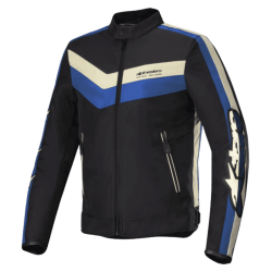 CHAQUETA DE CORDURA ALPINESTARS T-DYNO WR NEGRO - AZUL - BLANCO