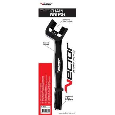 CEPILLO LIMPIA CADENA VECTOR NEGRO