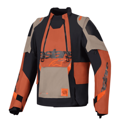 CHAQUETA ALPINESTARS HALO PRO DRYSTAR XF LAMINADA NARANJA