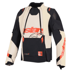 CHAQUETA ALPINESTARS HALO PRO DRYSTAR XF LAMINADA BLANCA
