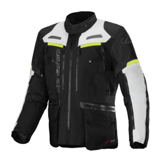 CHAQUETA ALPINESTARS BOGOTA PRO DRYSTAR NEGRO / AMARILLO NEON / BLANCO