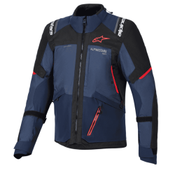 CHAQUETA ALPINESTARS ANDES V4 DRYSTAR GRIS OSCURO / NEGRO / ROJO 