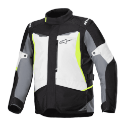 CHAQUETA ALPINESTARS ST-1 WATERPROOF AMARILLO NEÓN / BLANCO / NEGRO